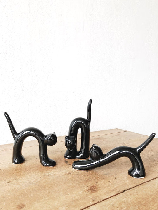 Post Mod Black Cat Threesome