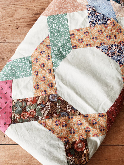 Handmade Cotton Quilt Topper
