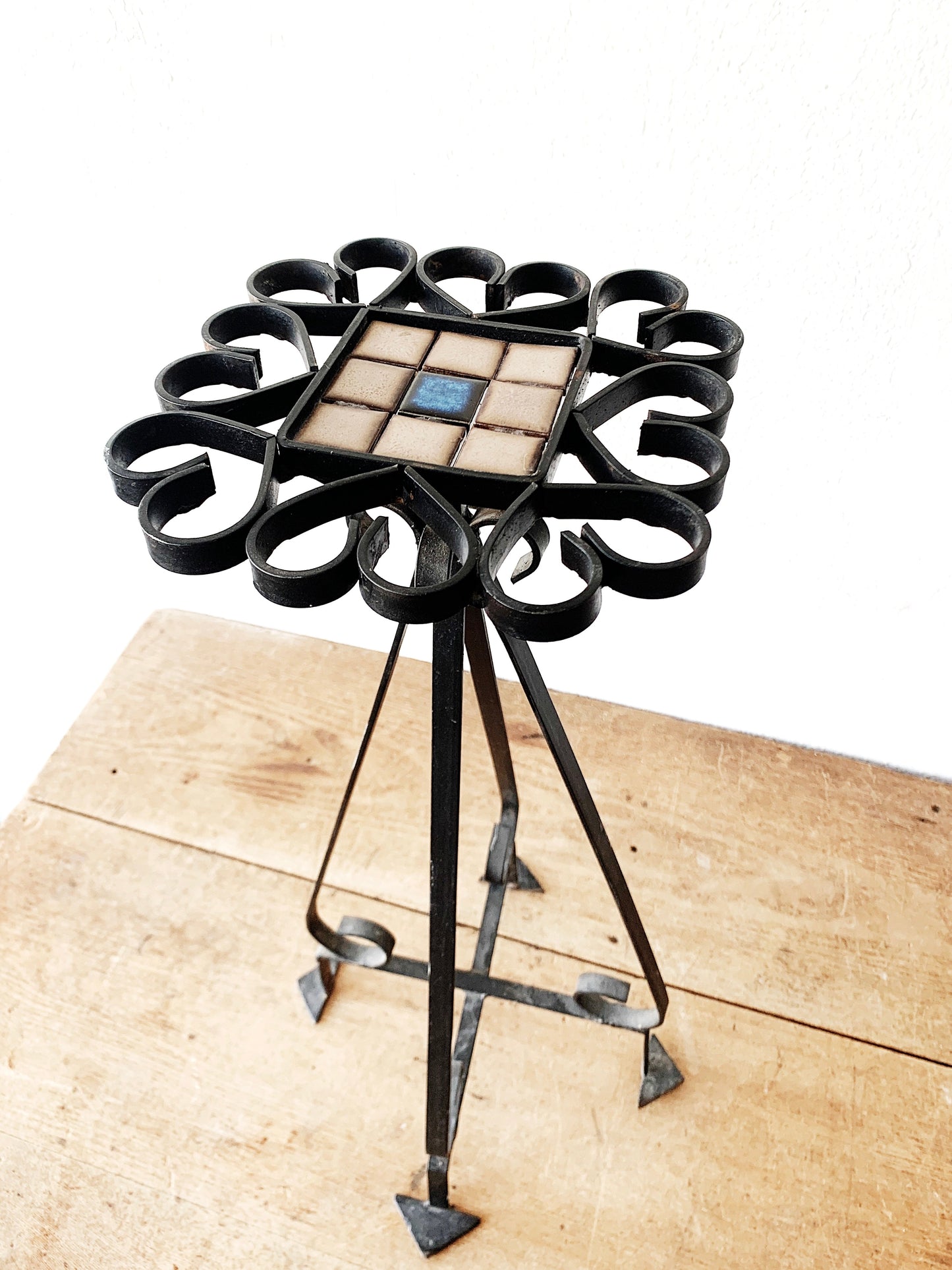Vintage Iron Plant Stand