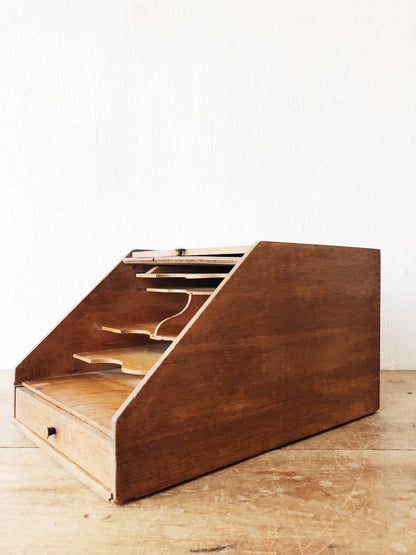 Antique Globe Weirneke Desk Organizer