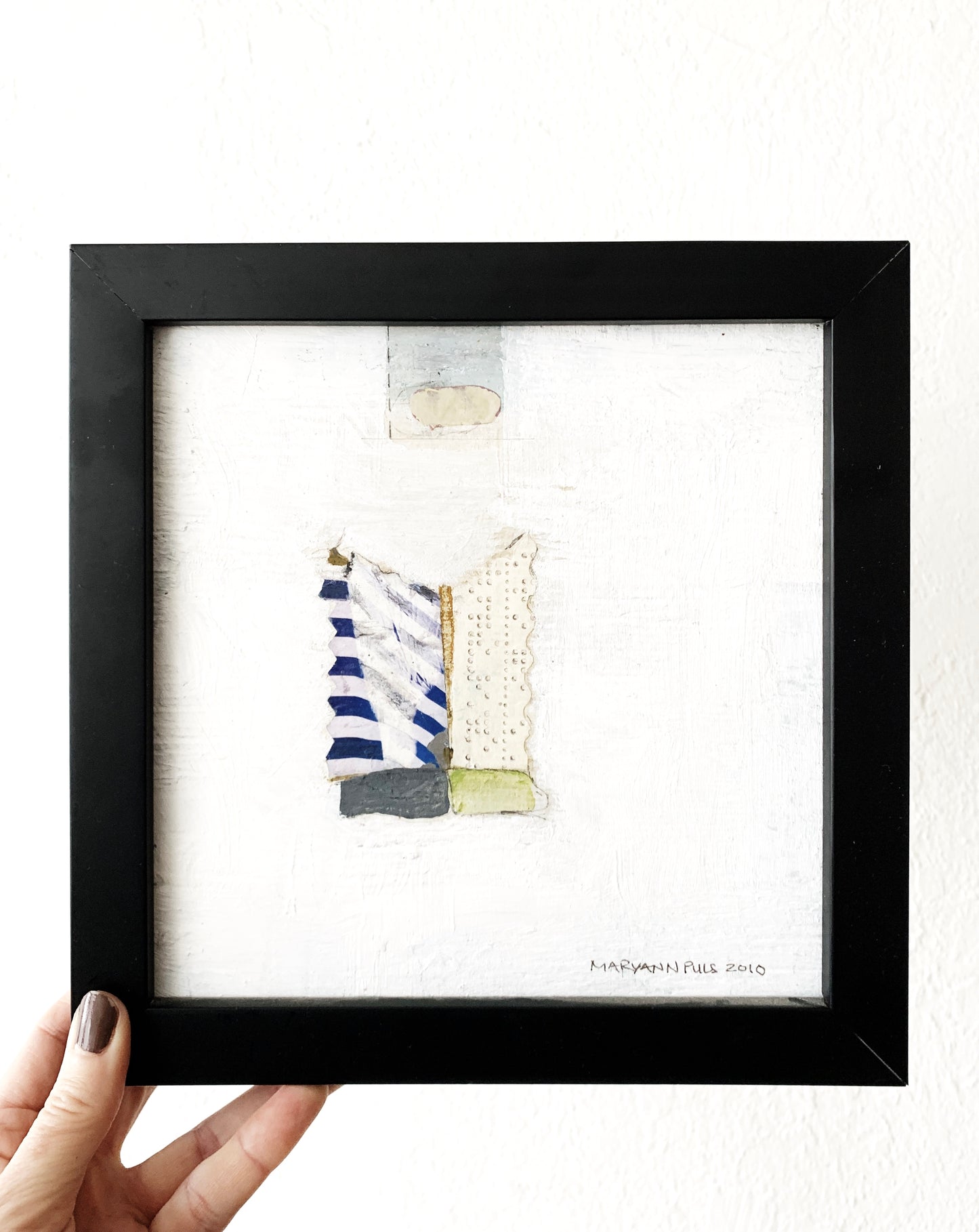 Original Maryann Puls Multi Media Collage