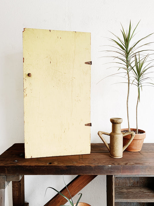 Rustic Vintage Wood Shelf Cupboard