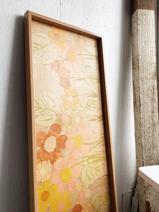 Large Scale Vintage Framed Collage Art
