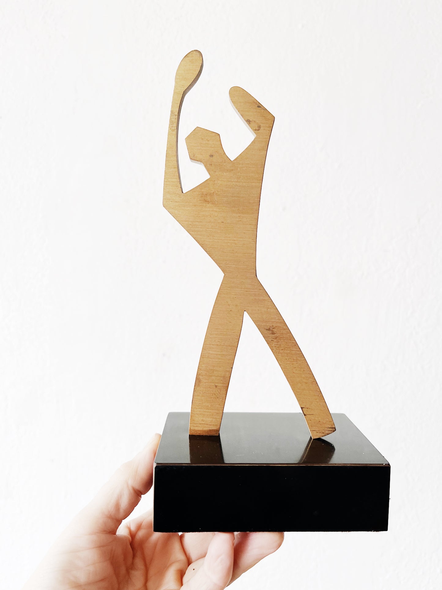 Constructivist Brass Sculpture