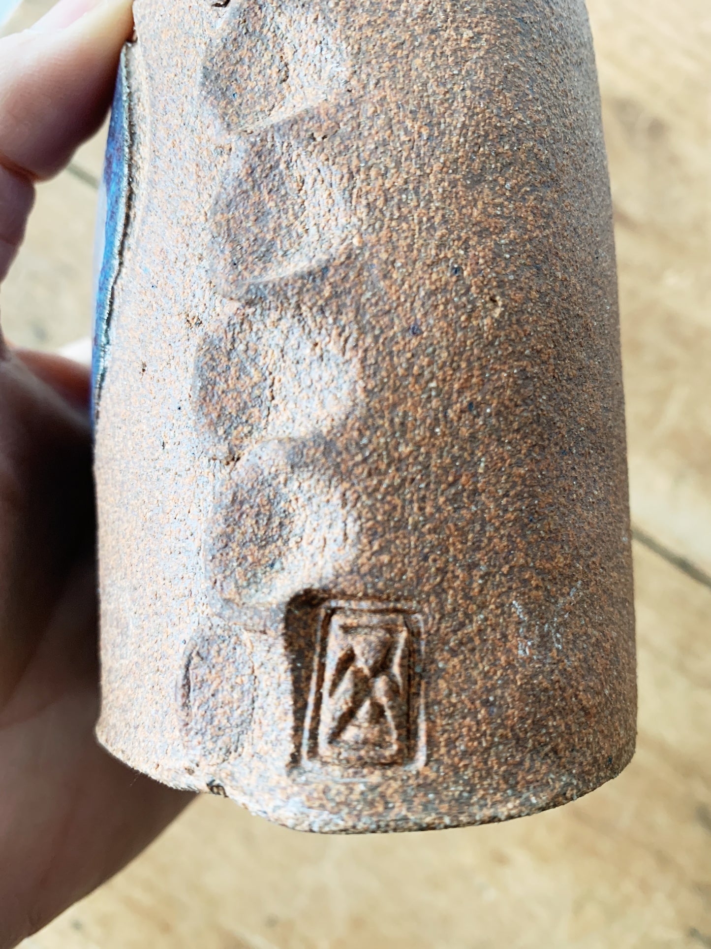 Vintage Handmade Stoneware Bell