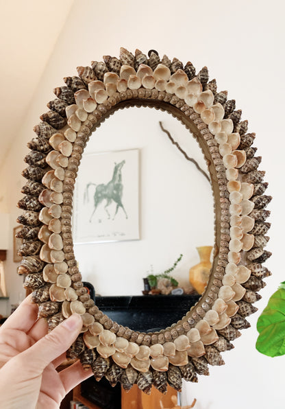 Vintage Shell Mirror