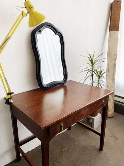 Vintage Wood Framed Mirror