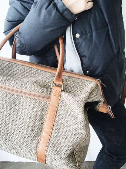 Vintage Overnighter Bag