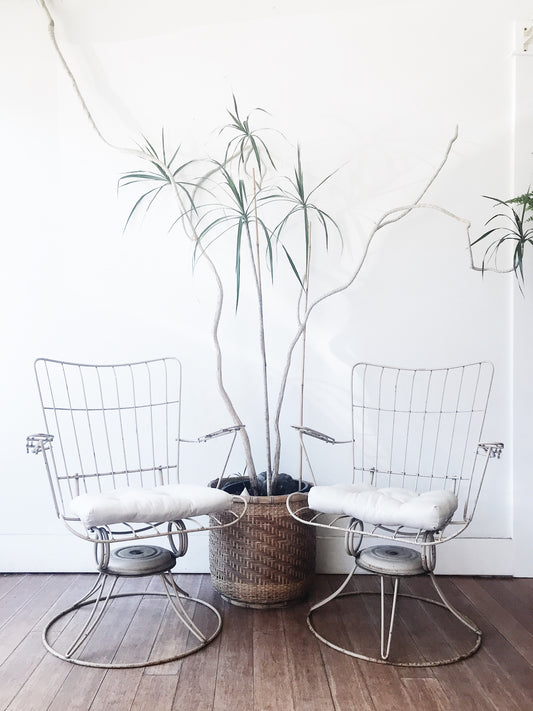 Vintage Pair of Homecrest Swivel Rockers