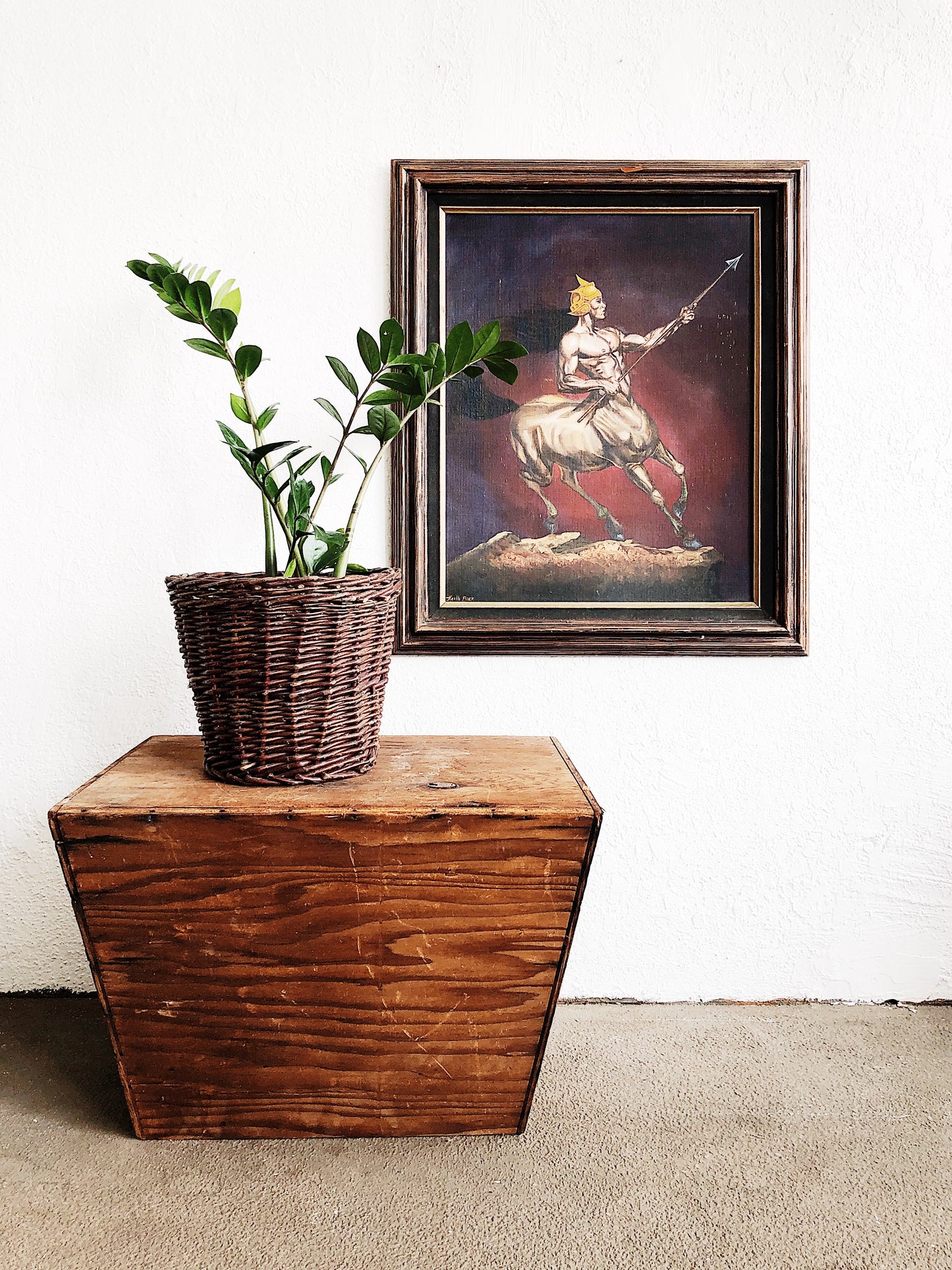 Vintage Centaur Painting
