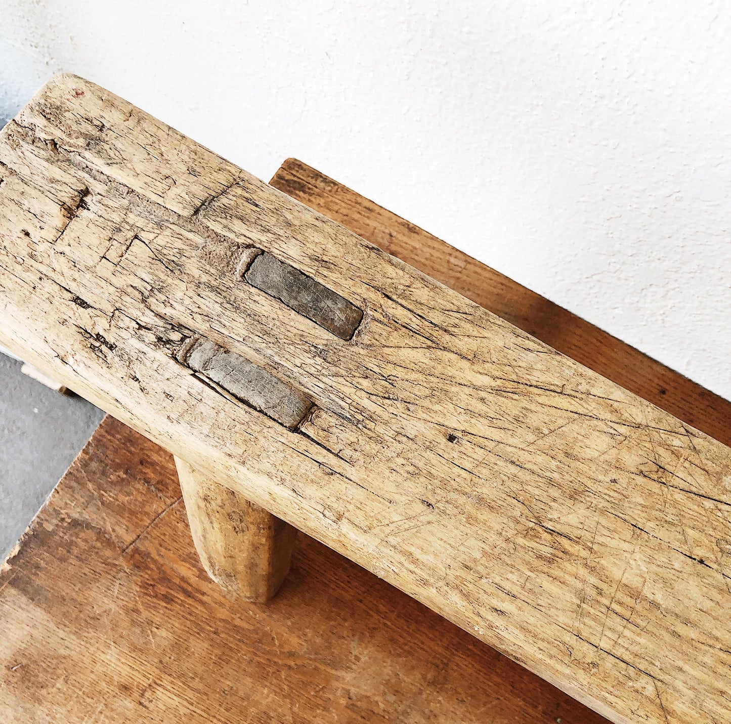 Primitive Wood Bench