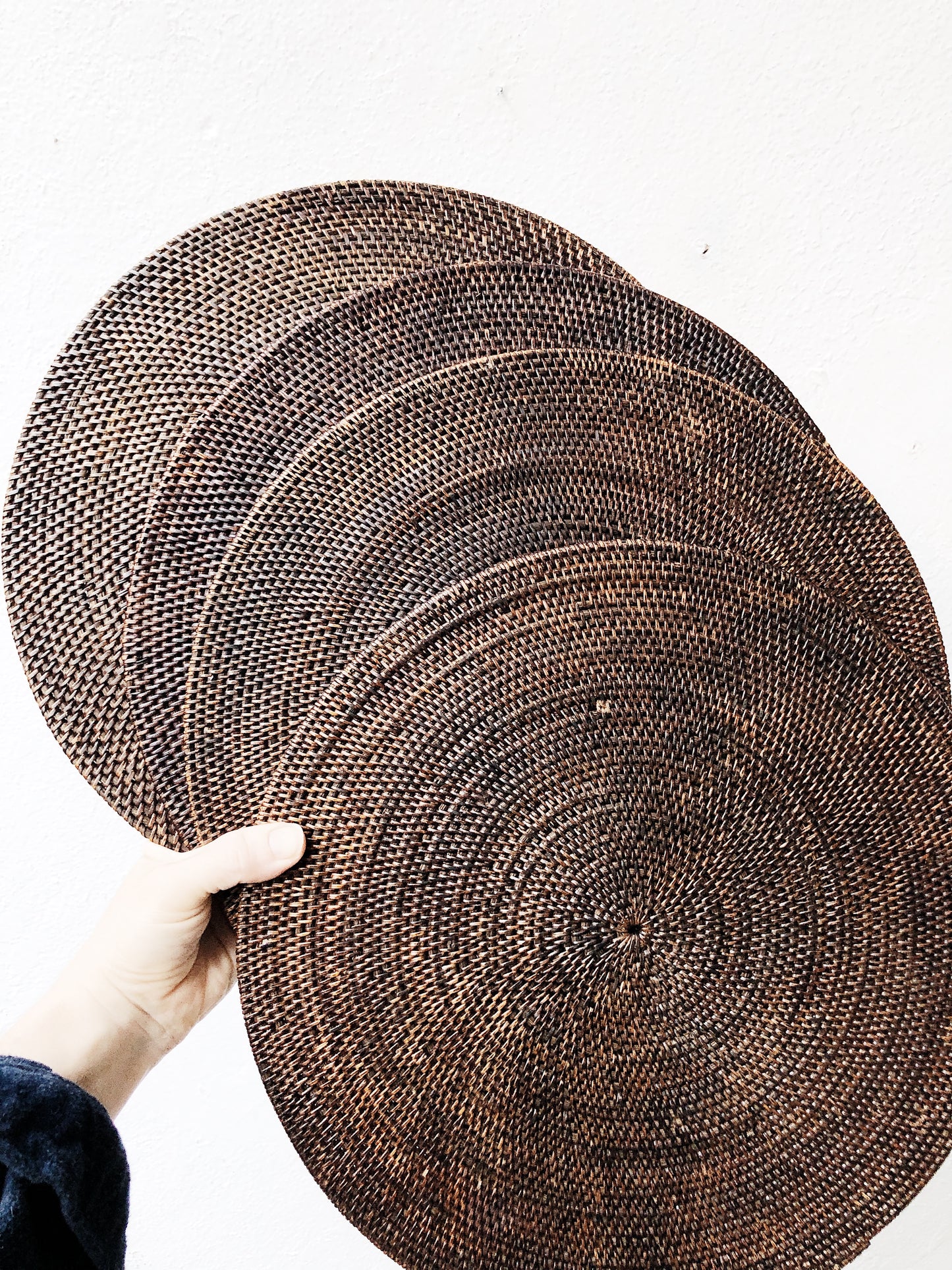 Set of Vintage Circlular Placemats