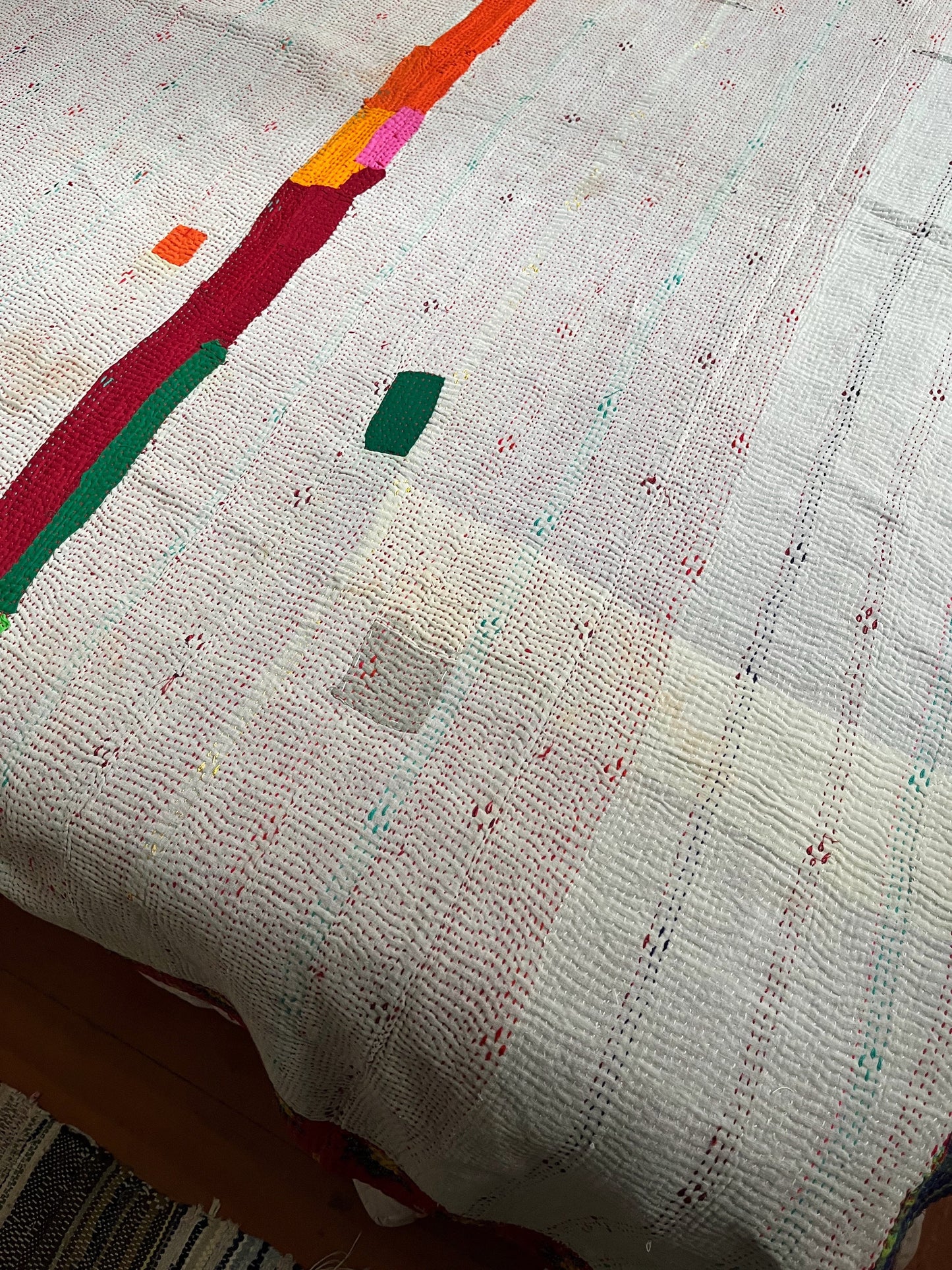 Vintage Kantha Quilt