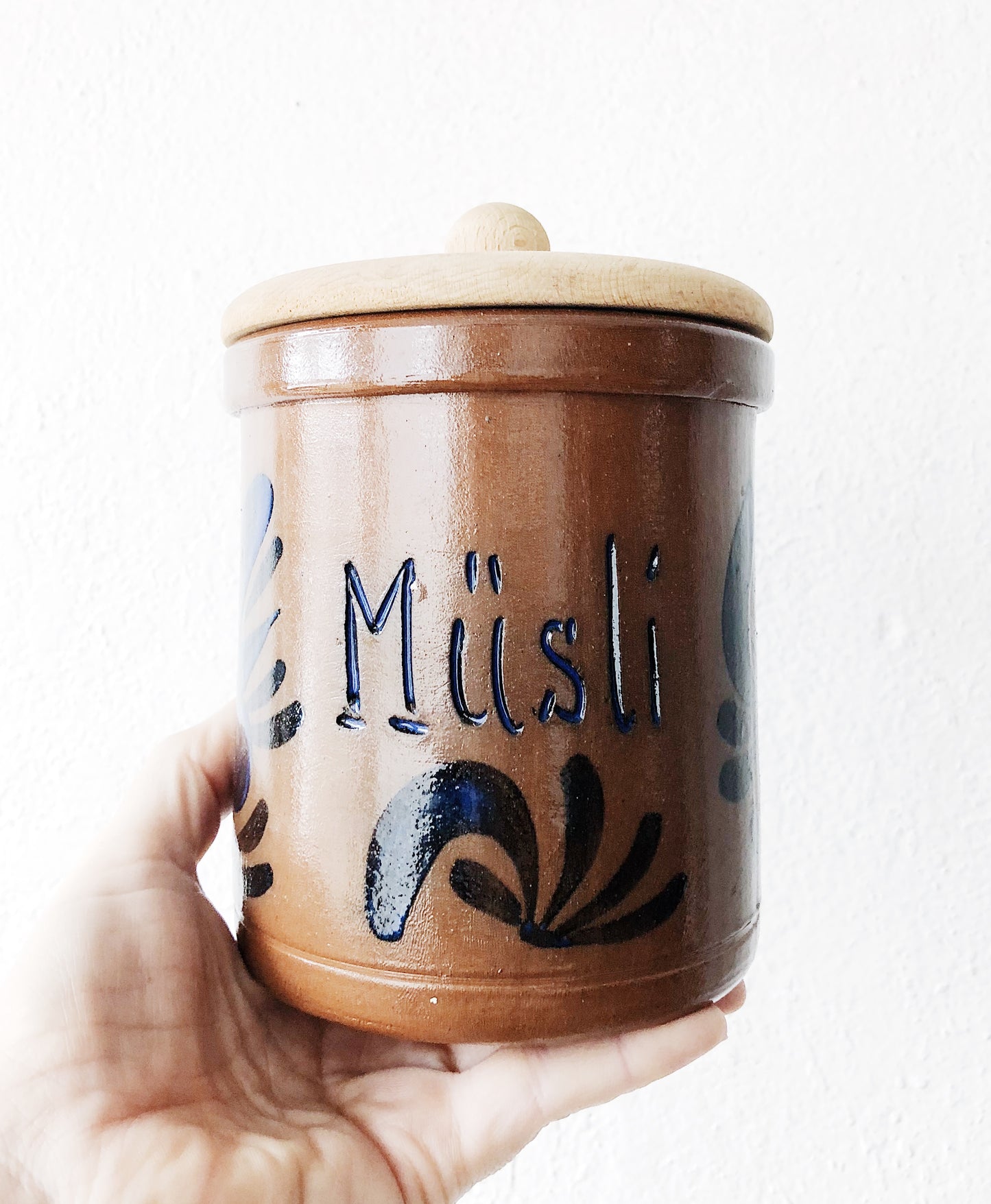 Vintage Stoneware Canister