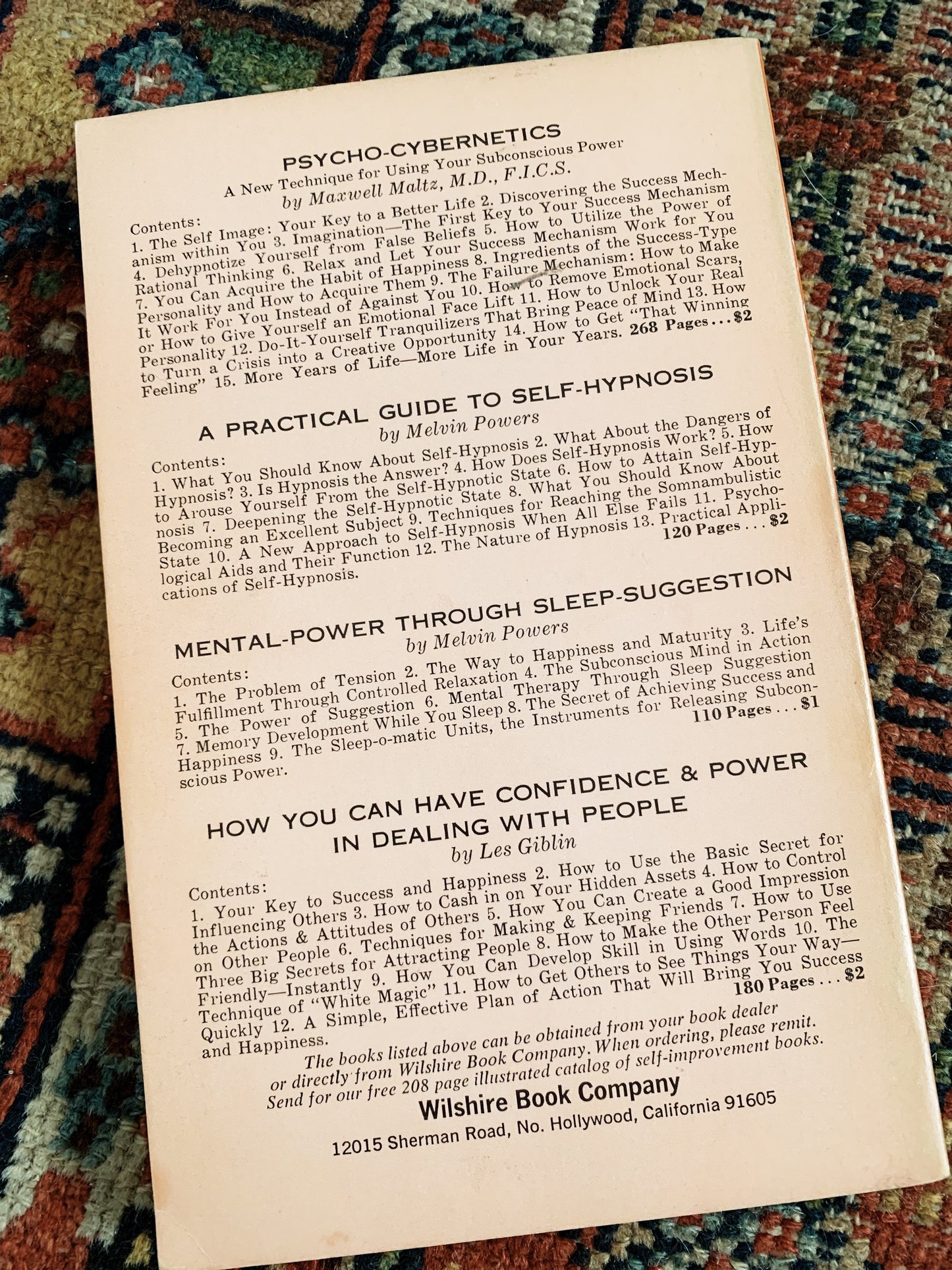 Vintage Metaphysical Book Collection