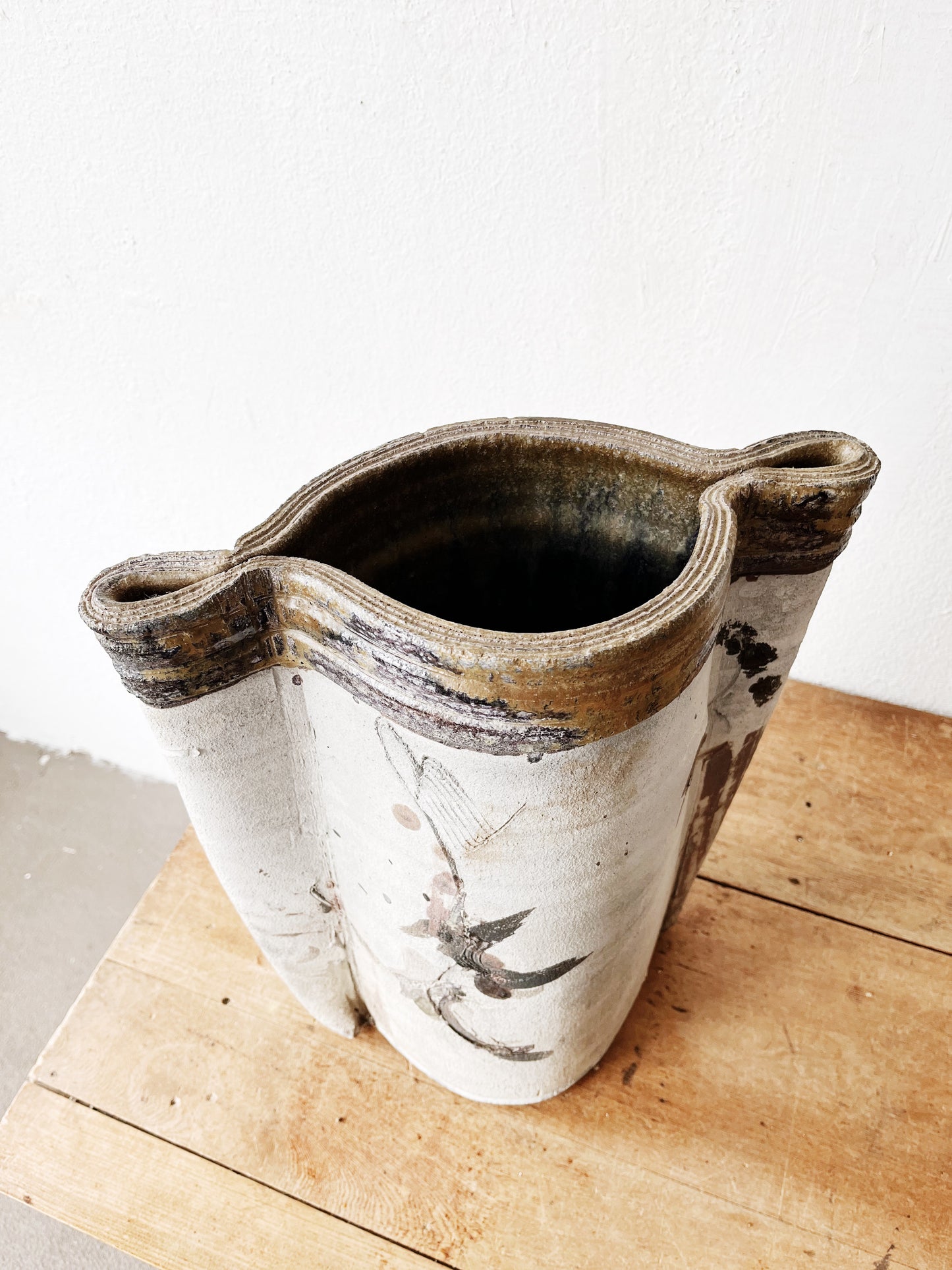 Vintage Raku Vessel