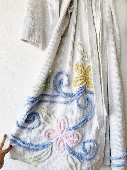 Vintage Chenille Robe