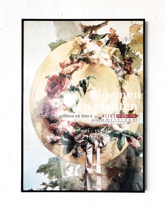 Vintage Dutch Flower Show Poster