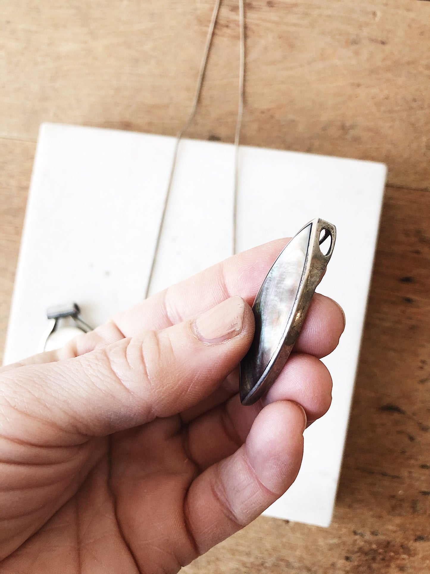 Vintage Sterling Silver Pendant or Necklace