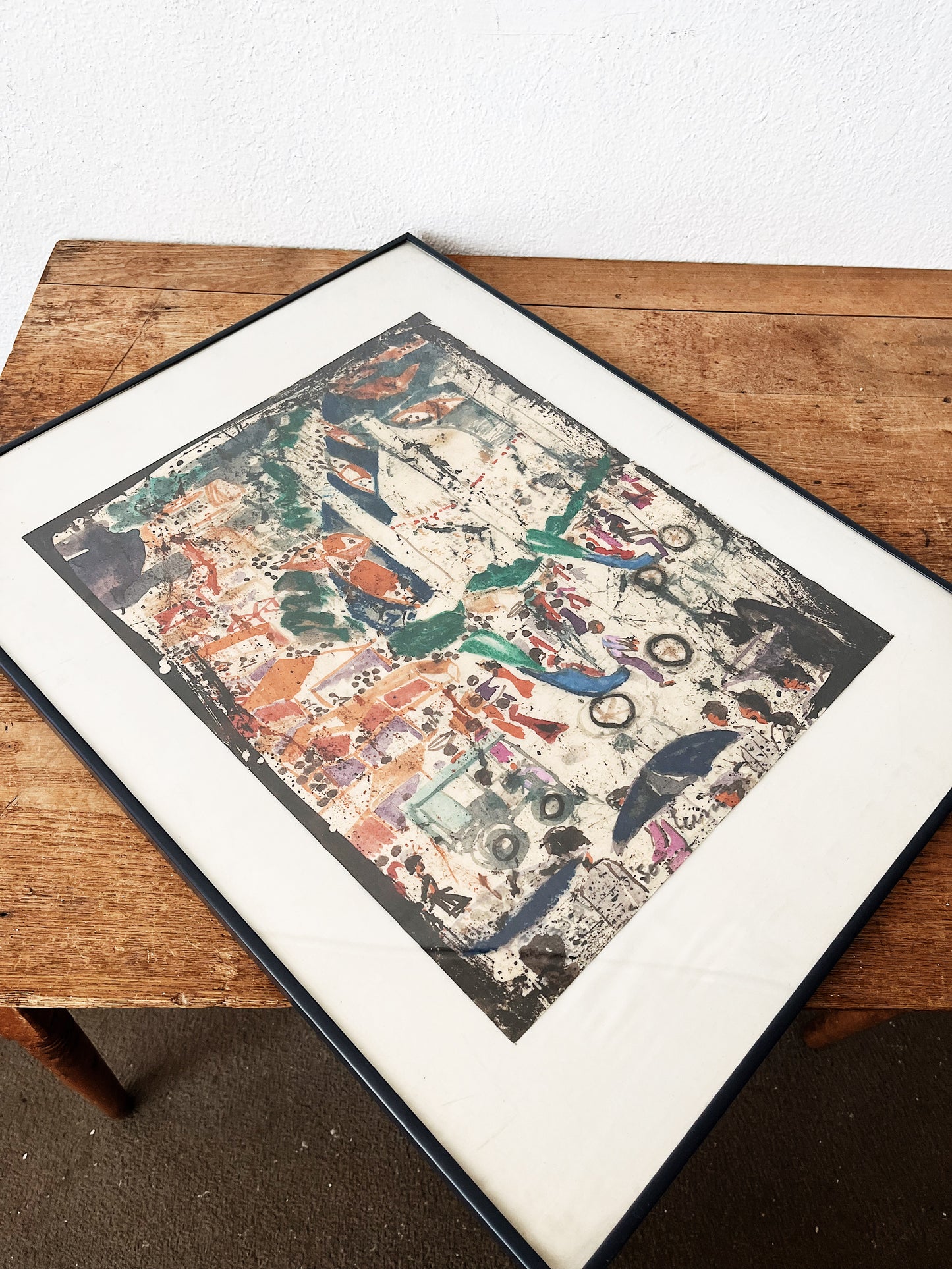 Original Eunice Brandt Encaustic Painting