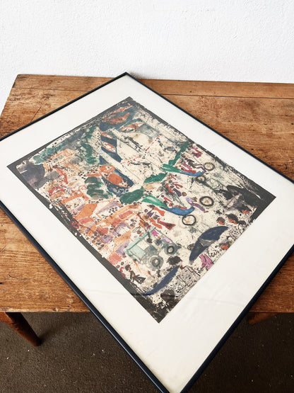 Original Eunice Brandt Encaustic Painting