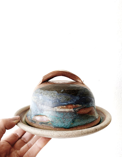 Vintage Handmade Butter Crock