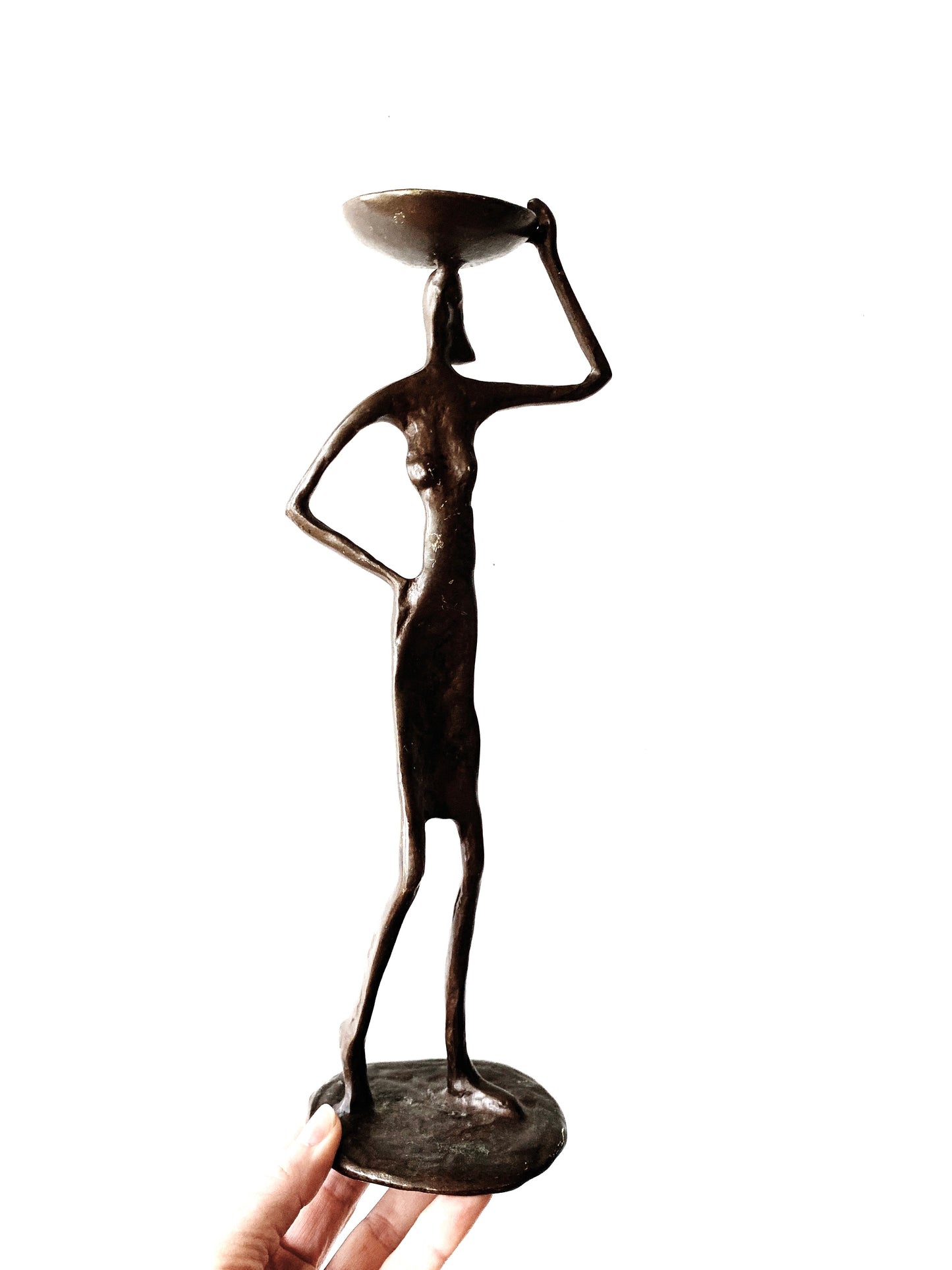 Vintage Copper Clad Figural Sculpture