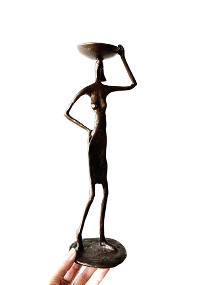 Vintage Copper Clad Figural Sculpture