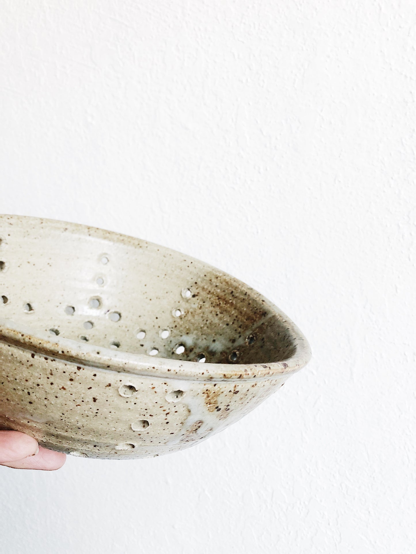 Vintage Ceramic Colander