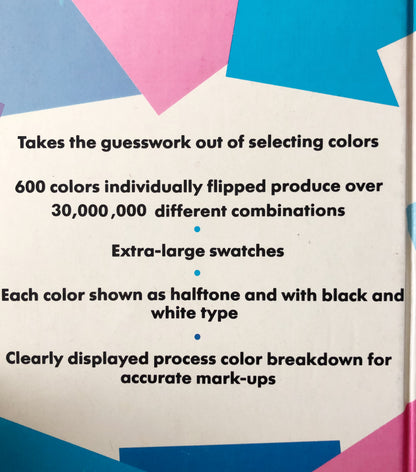 1980s Color Matching Book