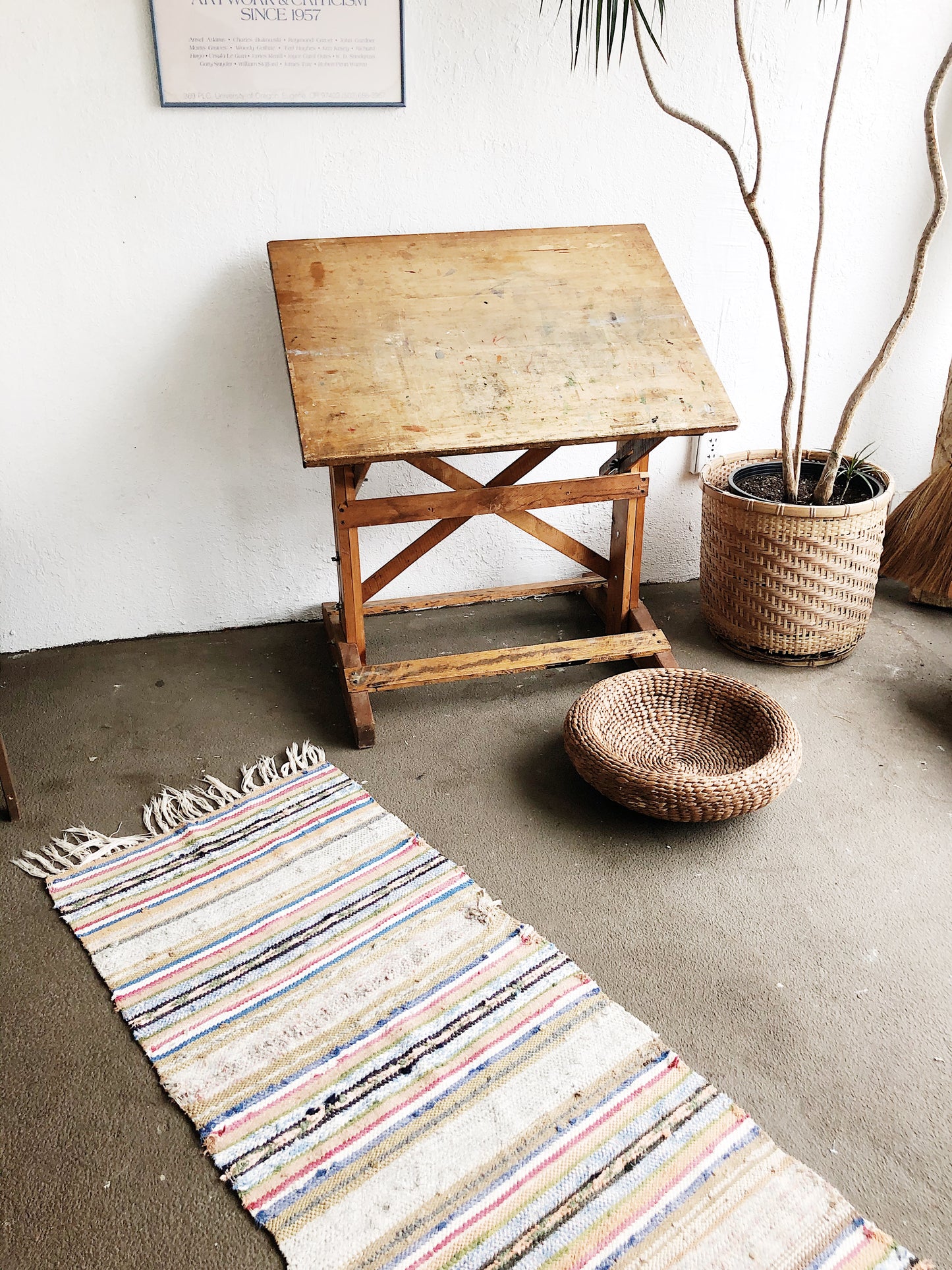 Vintage Rag Rug Runner