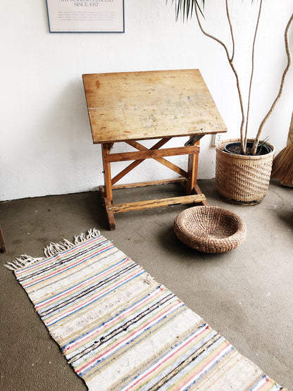 Vintage Rag Rug Runner