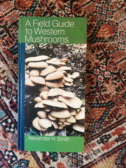 Vintage Mushroom Hard Cover Field Guide