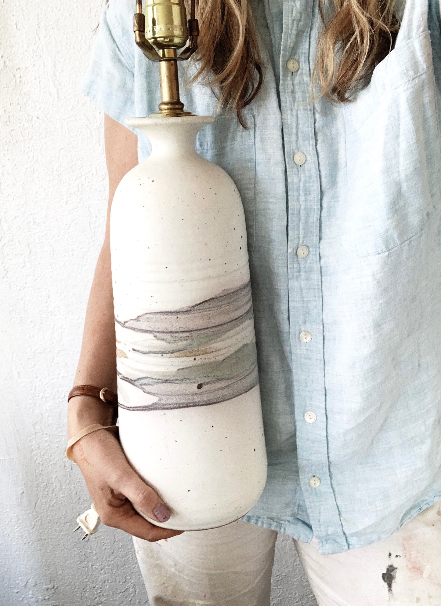 Klickitat Pottery Lamp