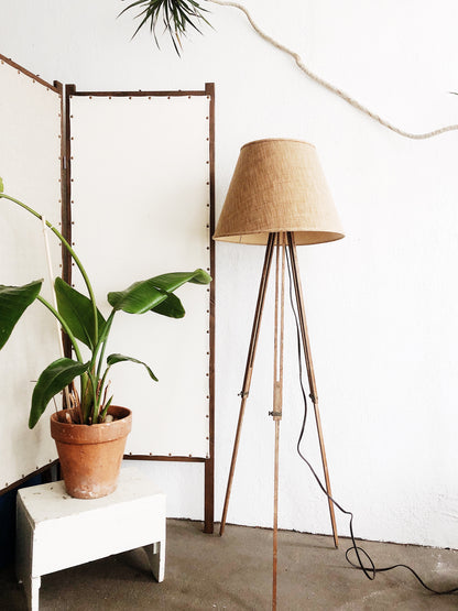 Vintage Tripod Lamp
