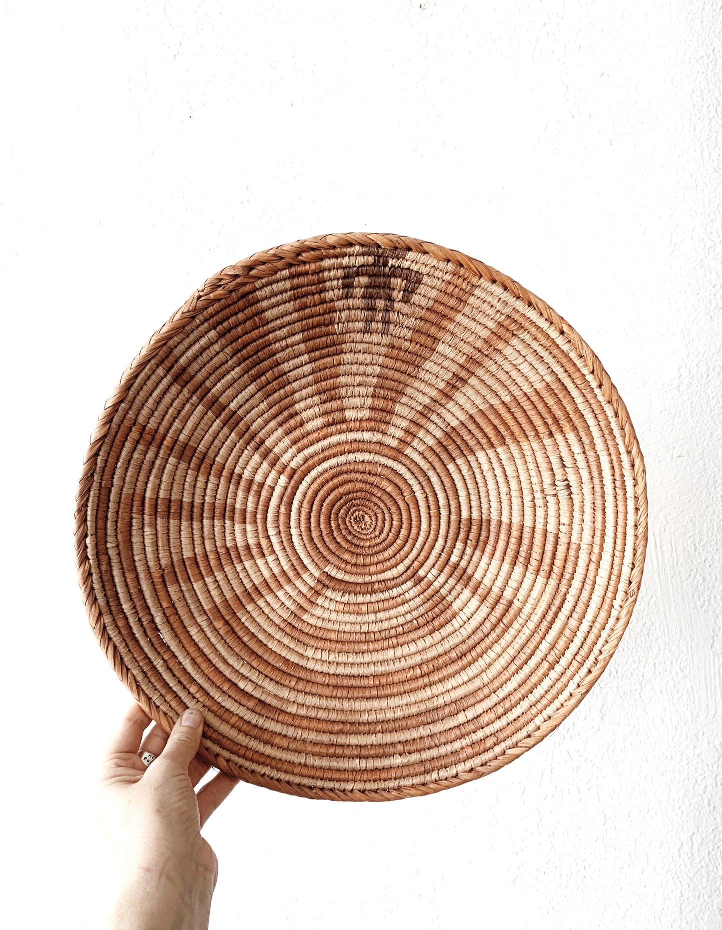 Graphic Papago Coil Basket