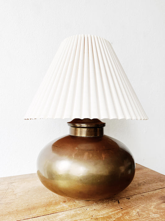 Vintage Brass Lamp