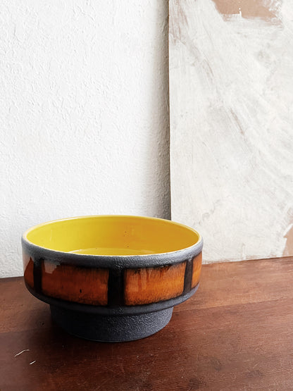 Mid Century West German Pottery Bowl