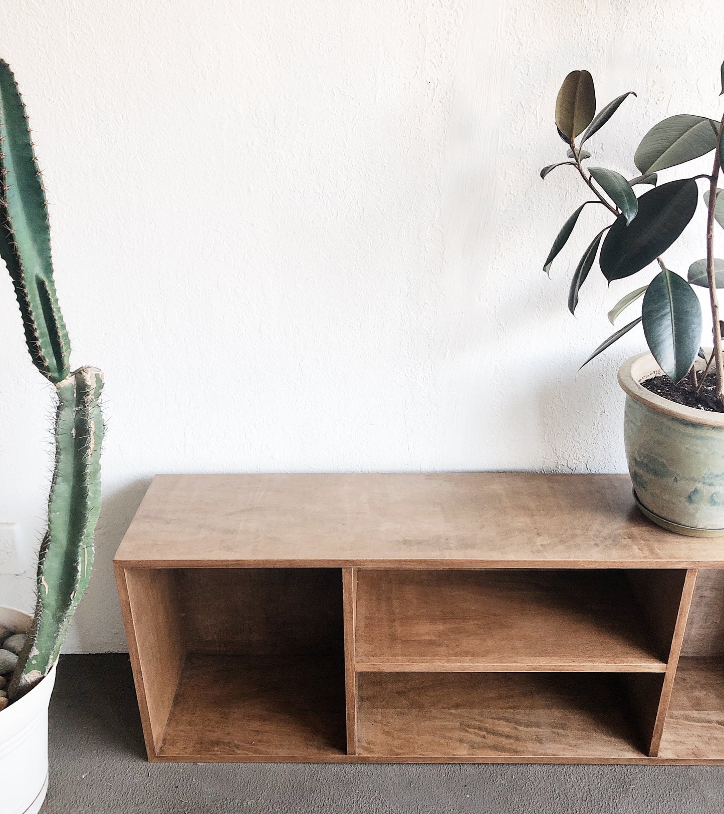 Fab Walnut Low Shelf