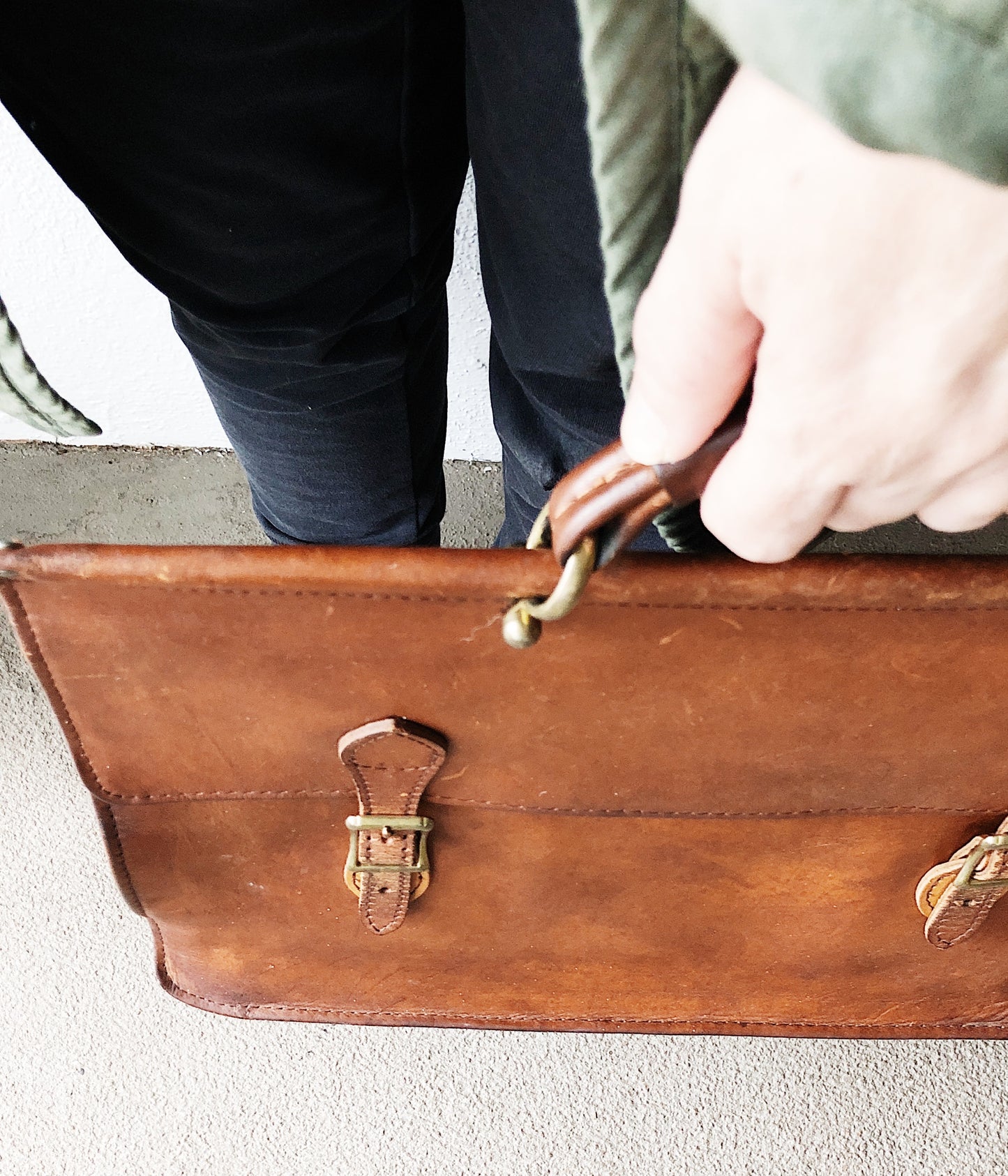 Vintage Leather Attaché