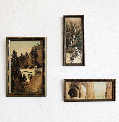 Antique Hand Colored Photograph