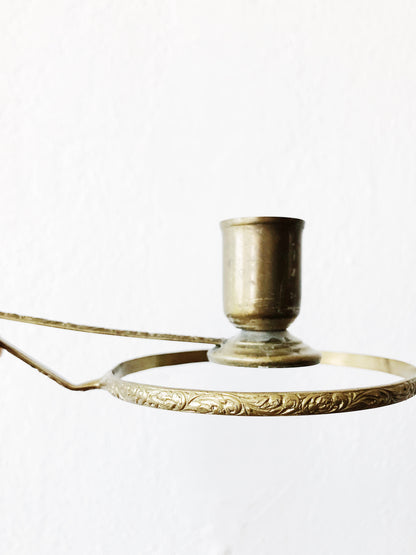 Vintage Brass Candle Holder