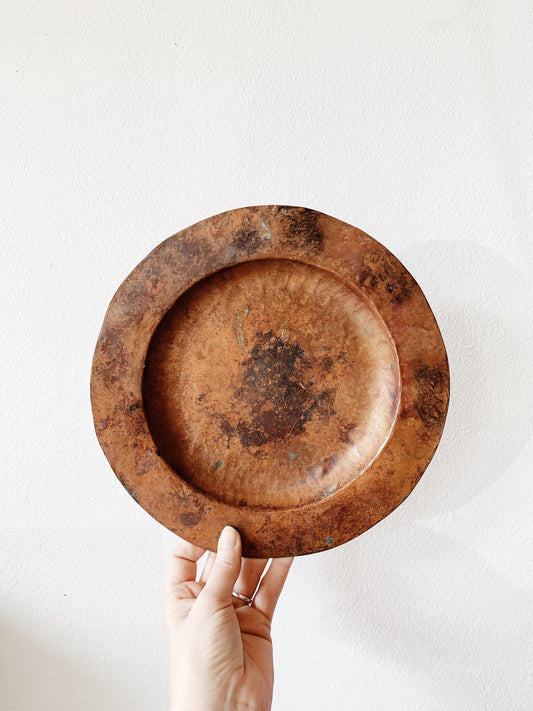 Hammered Copper Tray