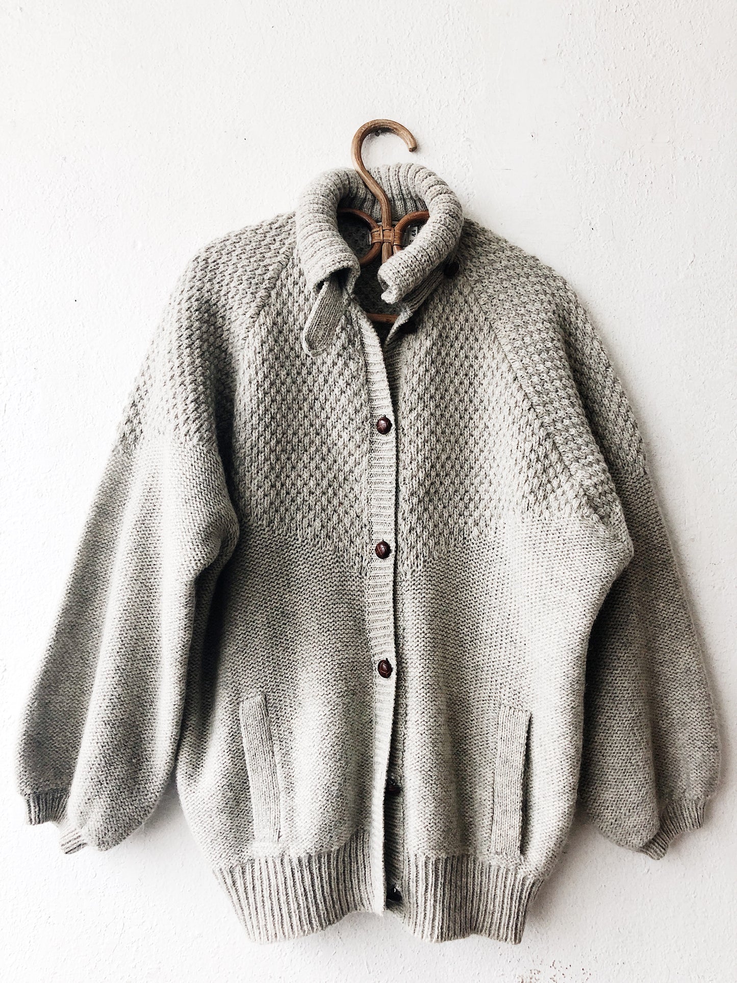 Vintage Wool Cardigan Sweater