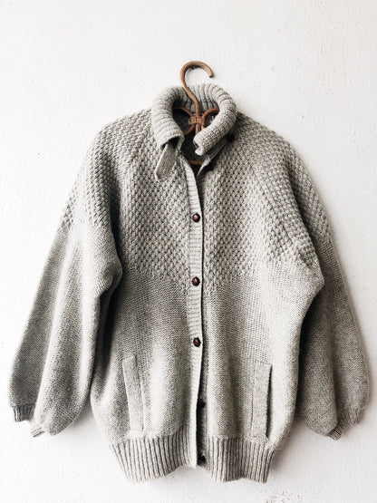 Vintage Wool Cardigan Sweater