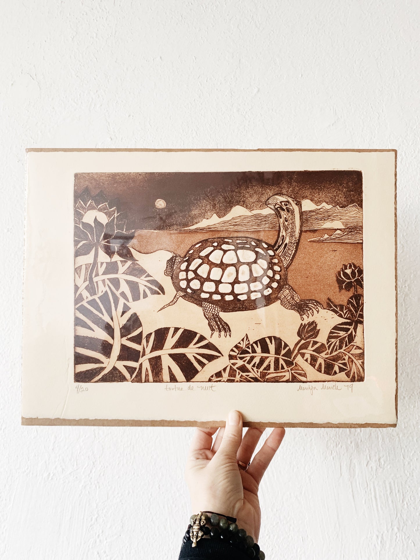 1970’s Original Etching Marilyn Maricle