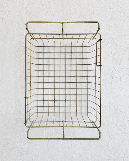 Vintage Metal Wire Basket