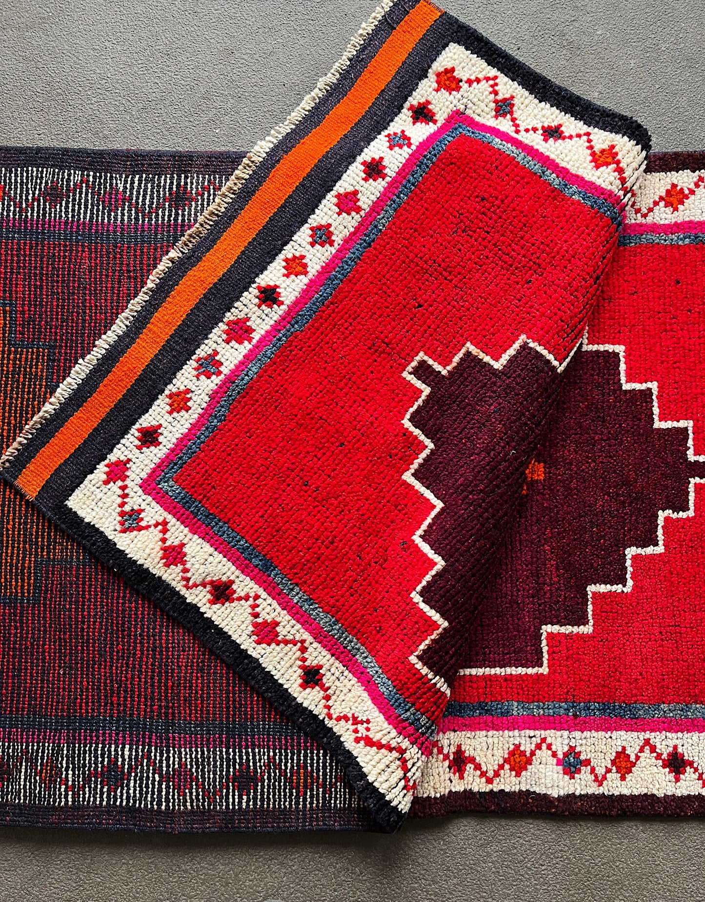 Vintage Kurdish Herit Wide Runner