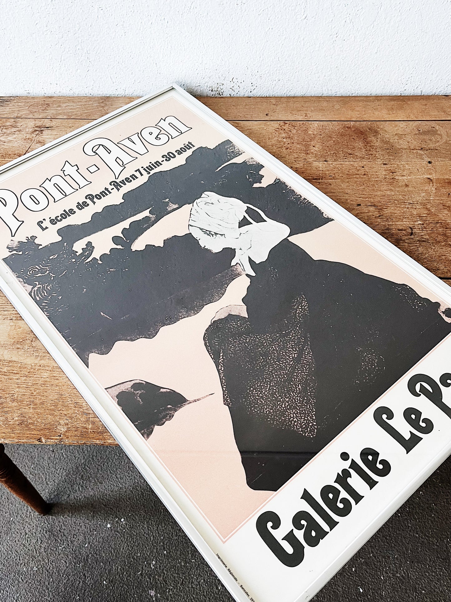 Vintage French Gallery Poster