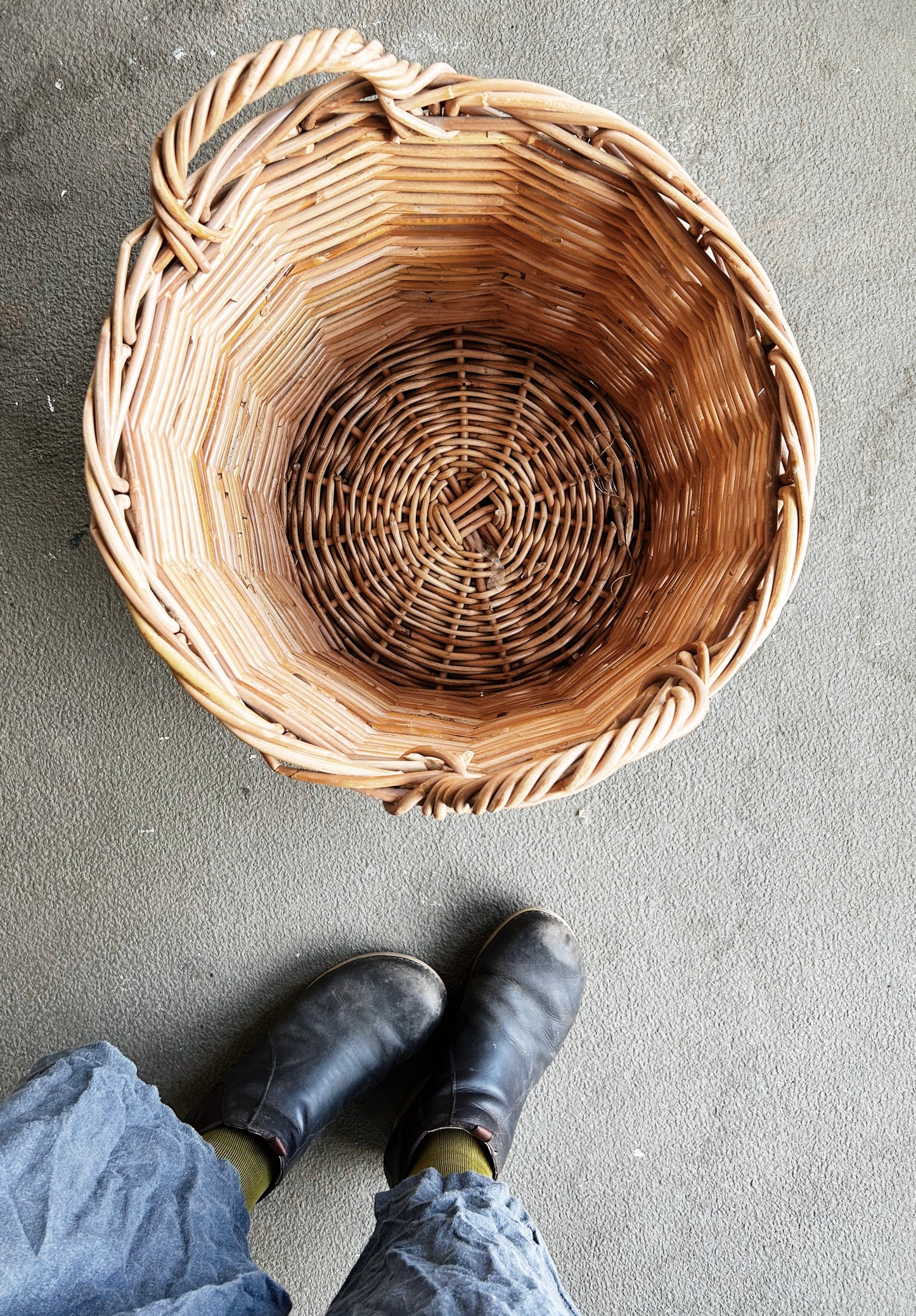 Large Handled Basket
